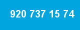 920 737 15 74